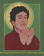 The Intercession of St Carlo Acutis 343 Painting by William Hart McNichols