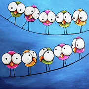 The Meeting Painting by Lucia Stewart