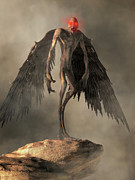 The Mothman Art Print by Daniel Eskridge - Daniel Eskridge