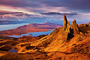Old Man of Storr at sunrise, Isle of Skye Photograph by Neale And Judith Clark