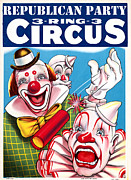 The Political Circus Mixed Media by Richard Reeve