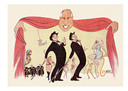 The Producers Drawing by Al Hirschfeld