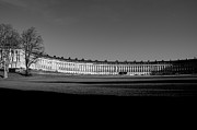 The Royal Crescent Black and White Photograph by Scott Lyons