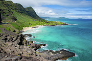 The Rugged Coastline of East Oahu Photograph by Matthew DeGrushe