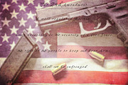 The Second Amendment Mixed Media by Dan Sproul