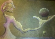 The Shaman Pastel by Raymond Fernandez