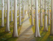 The Smooth Summer Light Painting by Angeles M Pomata