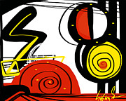 The Train to Somewhere in memoriam to Willie Garson Digital Art by Susan Fielder