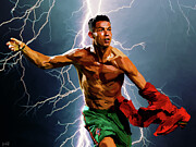 Cristiano Ronaldo goals that SHOCKED the World Painting by Gradify Creations