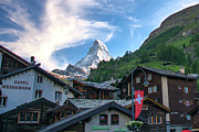 The Village of Zermatt, Switzerland Photograph by Matthew DeGrushe