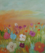 There Where The Sun Hides Painting by Angeles M Pomata