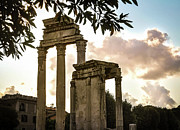 Three Corinthian Columns Photograph by Rebecca Herranen