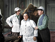 Three Stooges and the Gorilla Photograph by Franchi Torres