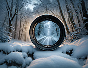 Through the Lens Digital Art by Deb Beausoleil