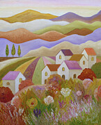 Through The Midspring Painting by Angeles M Pomata