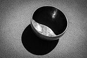 Tibetan Singing Bowl in B W Photograph by Mary Lee Dereske