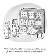 Too Insecure About its Work Drawing by Sarah Kempa