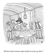 Too Many Org Charts Drawing by Paul Noth