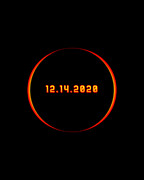 Total Solar Eclipse Winter December 14 2020 Digital Art by Flippin Sweet Gear