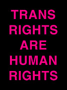 Trans Rights Are Human Rights Digital Art by Flippin Sweet Gear