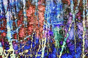 Tree reflections in a pond Digital Art by Bruce Block