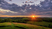 Trexler Nature Preserve West Pathway Sunset Photograph by Jason Fink