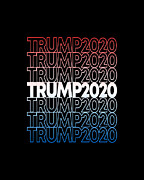Trump 2020 Retro Donald Trump for President Digital Art by Flippin Sweet Gear