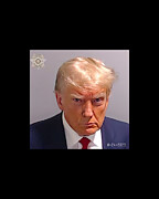 Trump Fulton County Mugshot Digital Art by Flippin Sweet Gear