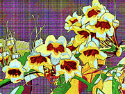 Trumpet Flowers At Ocmulgee Digital Art by Rod Whyte