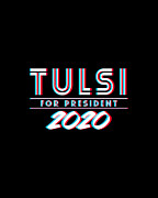 Tulsi Gabbard for President 2020 Digital Art by Flippin Sweet Gear