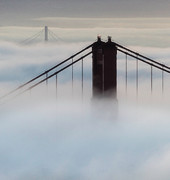 Two Bridges Photograph by Louis Raphael