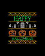 Ugly Halloween Sweater Digital Art by Flippin Sweet Gear