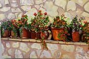 Under The Tuscan Sun Painting by Juliette Becker