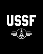 United States Space Force USSF Digital Art by Flippin Sweet Gear