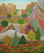 Standing Still Painting by Angeles M Pomata