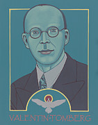 Valentin Tomberg Holy Christian Hermeticist 337 Painting by William Hart McNichols