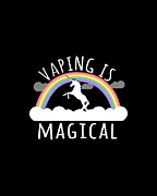 Vaping Is Magical Digital Art by Flippin Sweet Gear