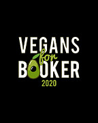 Vegans For Corey Booker 2020 Digital Art by Flippin Sweet Gear