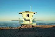 Ventura Beach Lifeguard Stand Photograph by Matthew DeGrushe
