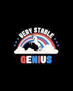 Very Stable Genius Patriotic Digital Art by Flippin Sweet Gear