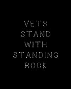 Vets Stand With Standing Rock Digital Art by Flippin Sweet Gear