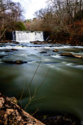 Vickery Creek Falls Winter View Photograph by Anthony Hightower