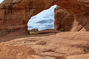View Through Broken Arch Photograph by Michael DeGrenier