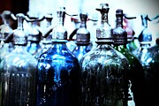 Vintage Seltzer Bottles, Buenos Aires Antique Store Photograph by Travel Essayist