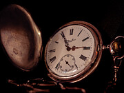Vintage Gold Pocket Watch Photograph by Robert Niemeier