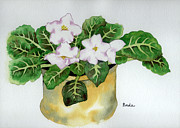 Violet II Painting by Catherine Bede