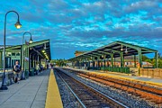 Waiting for the Train Photograph by Addison Likins