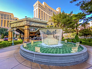 Water Fountain Outside Bellagio Las Vegas Photograph by FeelingVegas Wall Art and Prints