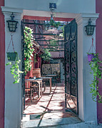 Welcoming Street Cafe in Old City Athens Photograph by Marcy Wielfaert