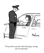 What Kind Of Gas Mileage Drawing by Kaamran Hafeez and Al Batt